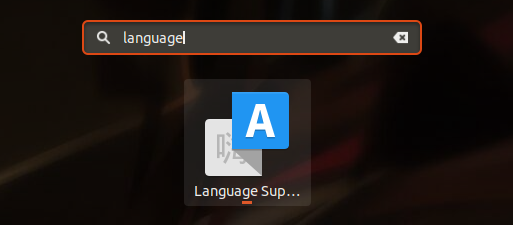 Language Supports icon